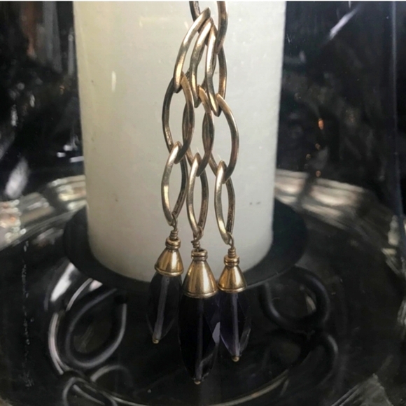 PILGRIM PK PENDULUM GOLD PLATED HANDMADE NECKLACE - Picture 6 of 7